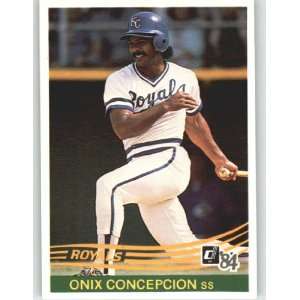  1984 Donruss #95 Onix Concepcion   Kansas City Royals 