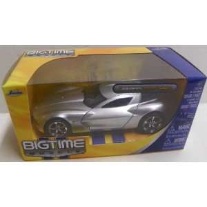   Muscle 2009 Corvette Stingray Concept in Color Silver Toys & Games