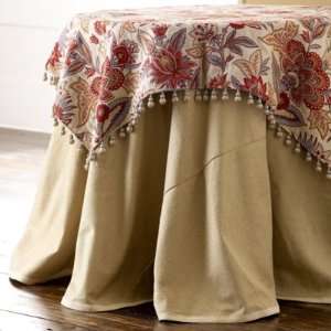   Round Tablecloth 90 IN Tablecloth  Ballard Designs
