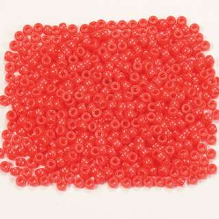 100 Red Color Pony Beads Christmas Crafts Jewelery  