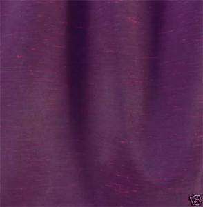Drapery Fabric 56 Washable Silk in Grape Color  