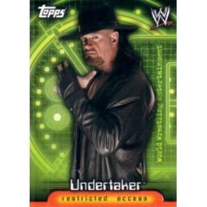  Undertaker WWE Insider 2006 Topps promo card P1 Sports 