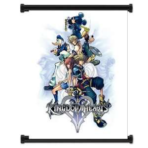  Kingdom Hearts Game Fabric Wall Scroll Poster 32 X 42 