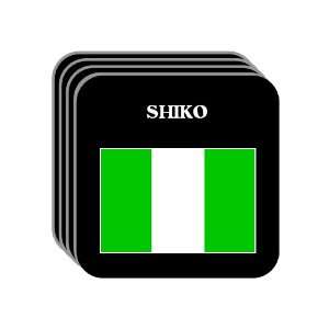  Nigeria   SHIKO Set of 4 Mini Mousepad Coasters 