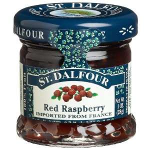 St. Dalfour Red Raspberry Conserves, 1 oz Jars, 48 ct  