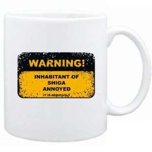   Warning  Inhabitant Of Shiga Annoyed  Japan Mug City