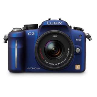   14 42mm Lumix G VARIO f/3.5 5.6 MEGA OIS Lens (Blue)