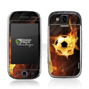  Design Skins for LG GW620   Burning Soccer Design Folie 