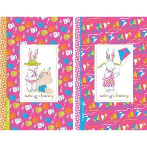  Whoops Bunny Flip / Flop Composition Book in Hot Pink 