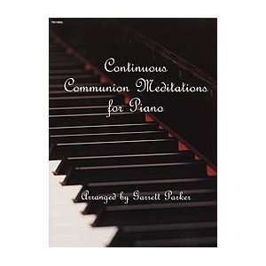  Continuous Communion Meditations for Piano Musical 