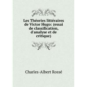  Les ThÃ©ories littÃ©raires de Victor Hugo (essai de 