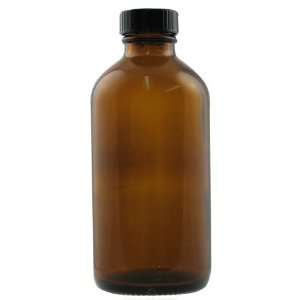  Amber Oil Bottle with Cap   8 oz, 1 pc,(Frontier) Health 