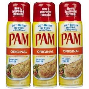  Pam Original Cooking Spray, 6 oz, 3 ct (Quantity of 3 