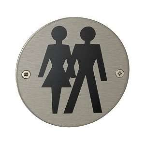 Cool Lines Accessories 870302 Restroom Sign Polished  