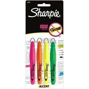 Sharpie / Sanford Marking Pens 20374 Sharpie Accent 4 Color Marker Min