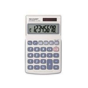  Sharp Pocket Calculator8 Character(s)   LCD   Solar 
