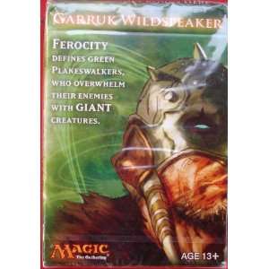   the Gathering Garruk Wildspeaker 30 card Deck and Quick Start Guide