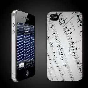   Music/Musical Notes   CLEAR Protective iPhone 4/iPhone 4S Hard Case