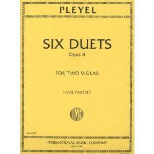   For Two Violas. Edited by Paasch. International Musical Instruments