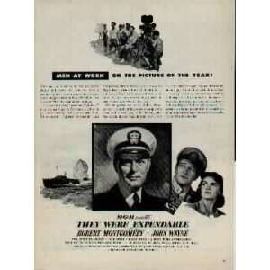   Ward Bond. Directed by John Ford, Captain U.S.N.R. A0517. **THIS IS AN
