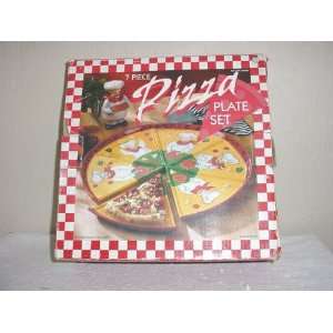  6 pc Pizza Plate Set 