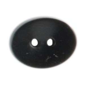  Paradise Exotic Shawl Pins Corozo Oval Button 9/16 Black 