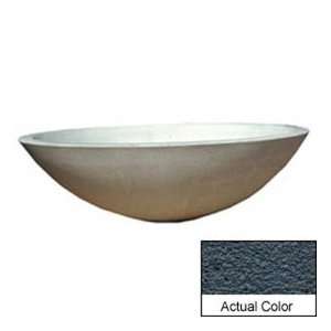   Round Planter   Weatherstone Charcoal 60x18 Patio, Lawn & Garden