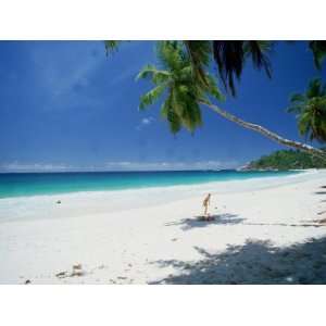  Mahe Beach on the Seychelles, 1990s Travel Photographic 