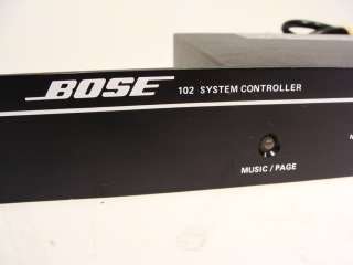 Bose Model 102 Series Speaker System Controller for Freespace Speakers 