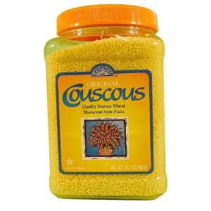 RiceSelect Original Couscous, 31.7 Ounce Jars (Pack of 4)  