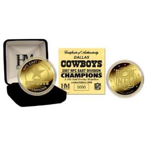  DALLAS COWBOYS 2007 NFC East Division Champions 24KT GOLD 