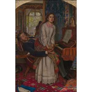   Conscience, by William Holman Hunt   24x36 Poster 