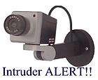 TALKING Dummy SECURITY CAMERA MOTION DETECTOR alarm INTRUDER ALERT See 