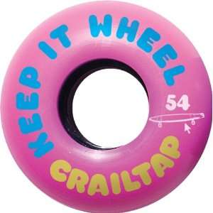 Girl Crailtap Keep It 54mm Pink Skate Wheels  Sports 