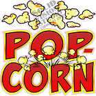14 Popcorn Pop Corn Concession Trailer Bar Food Restaurant Vinyl Sign 