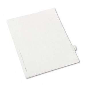  Avery 82229   Allstate Style Legal Side Tab Divider, Title 