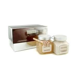 Body & Bath Set Almond Coconut Milk Honey Bath 150g/6oz + Body Cream 