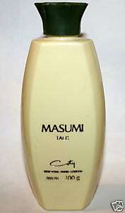 MASUMI by COTY Body Bath Dusting Powder 3.5 oz  