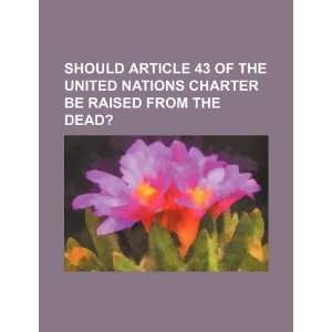  Should Article 43 of the United Nations Charter be raised 
