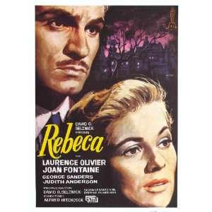  Rebecca (1940) 27 x 40 Movie Poster Spanish Style B