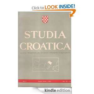   Edition) Instituto de Cultura Croata  Kindle Store