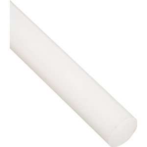 Wear Resistant Slippery Extruded Nylon 6/6 Round Rod, ASTM D5989, Off 