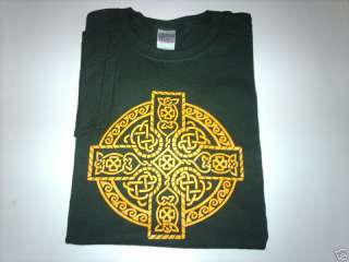 Irish Ireland Scottish Scotland Celtic Cross T Shirt  