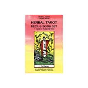  Herbal Tarot Deck and Book Set Toys & Games