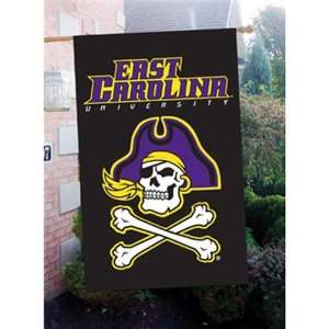  Party Animal East Carolina College Applique Flags Sports 