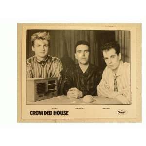 Crowded House Press Kit With Photo