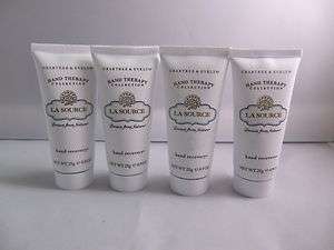 CRABTREE & EVELYN LA SOURCE HAND RECOVERY .9 OZ LOT OF 4  