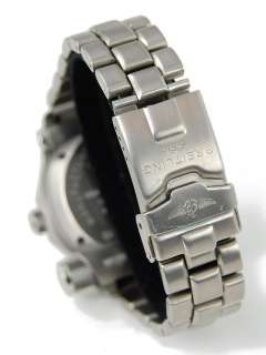 Breitling Emergency Titanium Mens Watch E56121.1 Black  