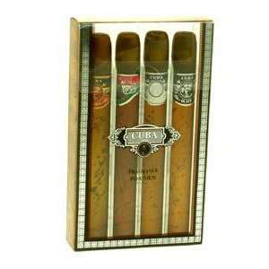  Cuba Gift Set   1.17 oz Cuba Gold + 1.17 oz Cuba Red + 1.17 oz Cuba 