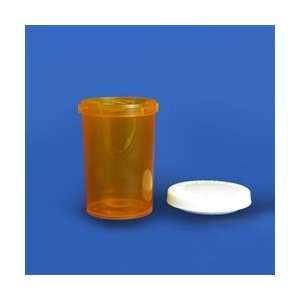 Amber Pharmacy Vials, Snap Caps, 20 dram (74 mL), case of 300  